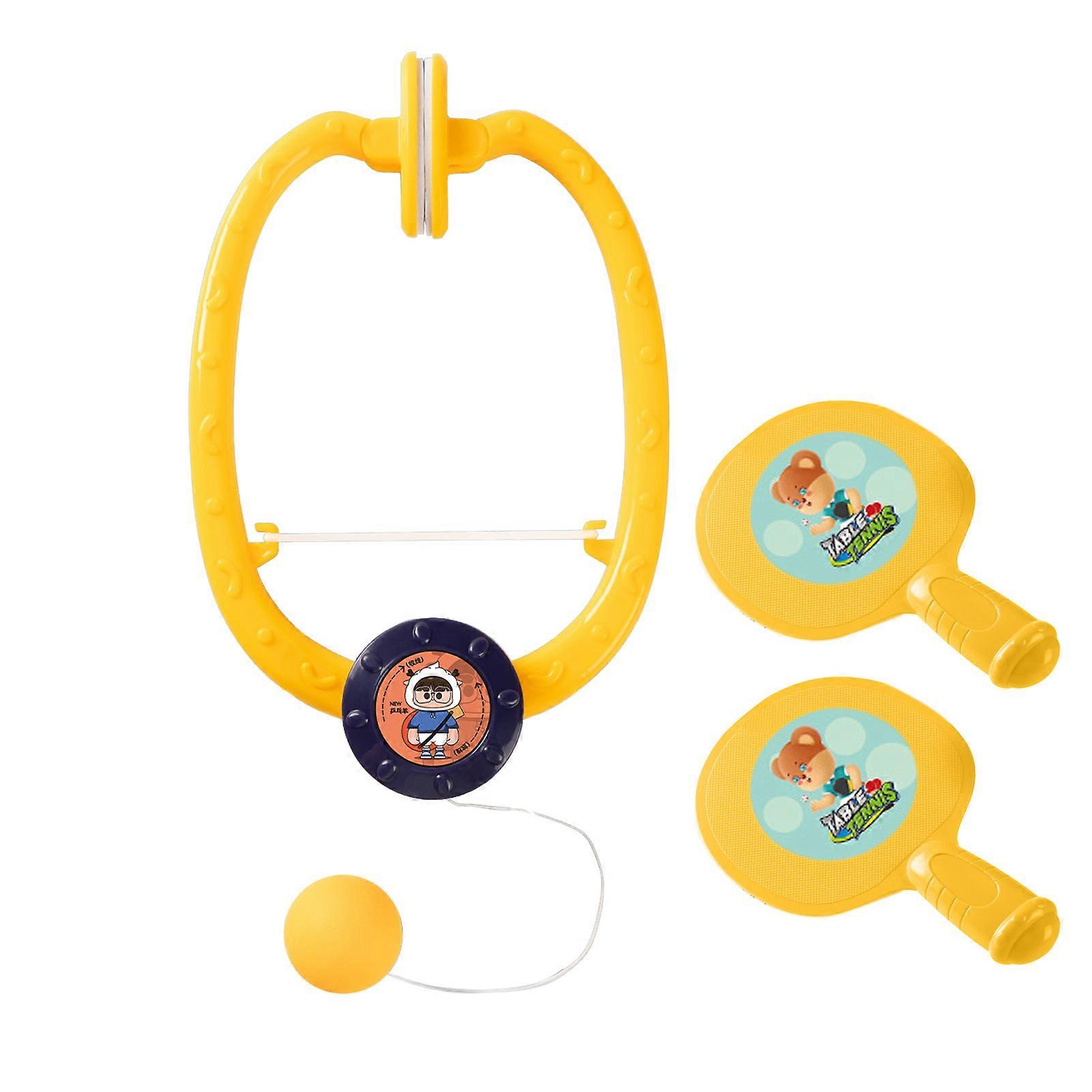 Suspended Pingpong Trainer Indoor Table Tennis Self-Training Set Parent-Child Interaction Toy Double Sparring Hand-Eye