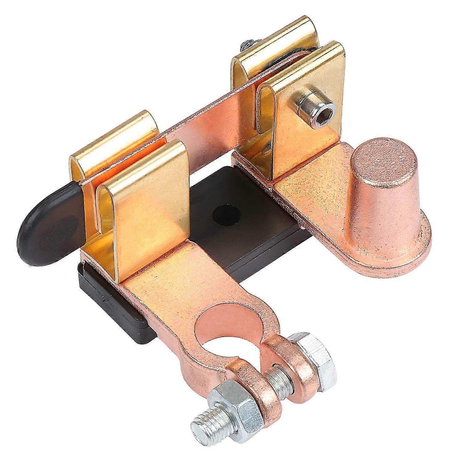 Brass Car Battery Disconnect Switch, 12v 24v Negative Battery Master