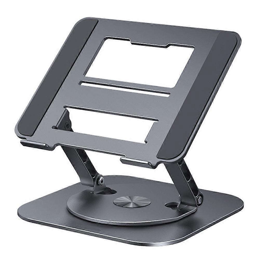 Laptops Stand Aluminum Alloy Rotating Bracket 360 Multi Angle Stand with Heat Vent Foldable Tablet Support Stand