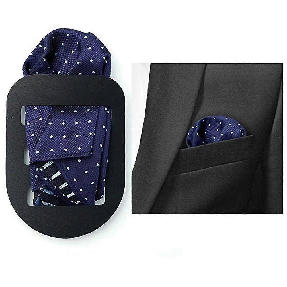 メン&アポススーツポケットハンカチ固定クリップボード - ハンカチサポートボード