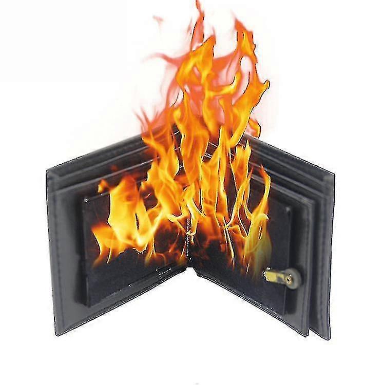Magic Wallet Fire Wallet Stage Magic Props Toys
