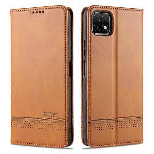 For Huawei Enjoy 20 AZNS Magnetic Calf Texture Horizontal Flip Leather Phone Case