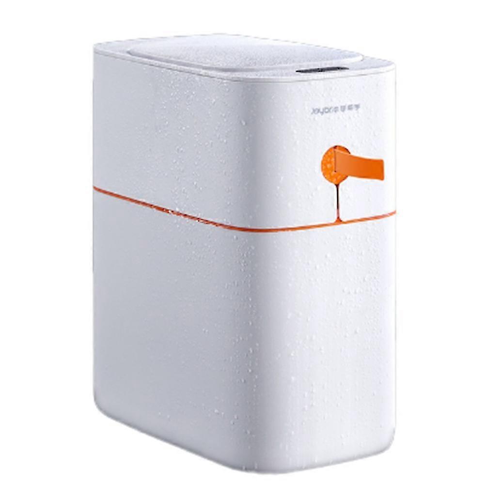 Touchless Bathroom Trash Can With Lid Automatic Garbage Can For Bedroom Office Motion Sensor Trash