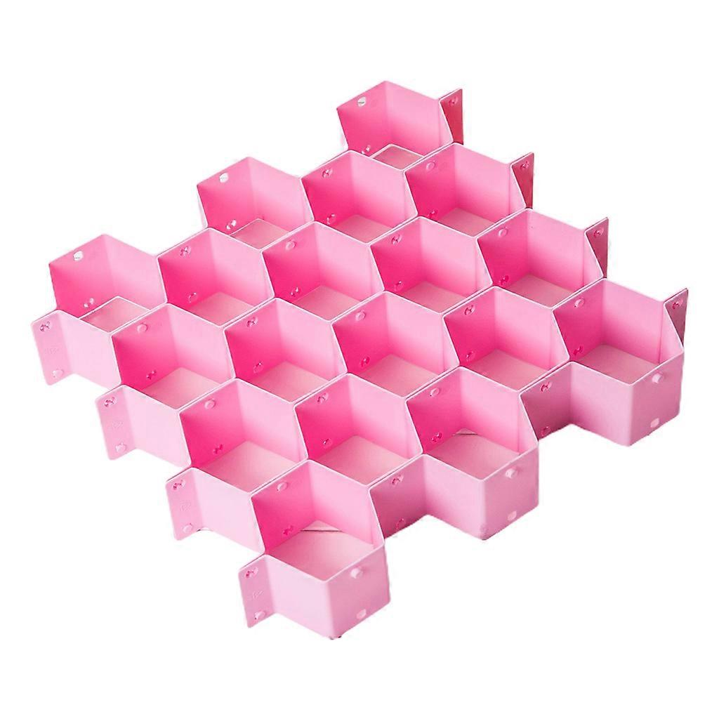 Plastic Honeycomb Drawer Divider Organizer DIY Partition Cabinet Storage Boxes