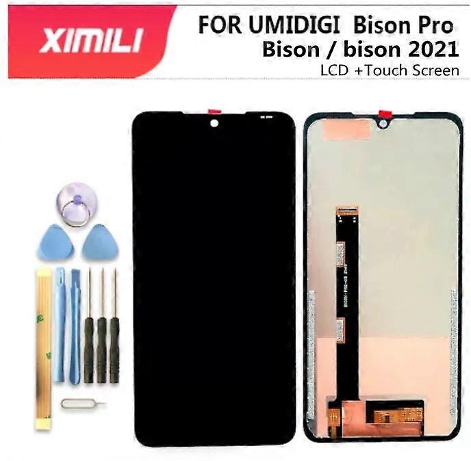 100%  6.3" For UMIDIGI Bison PRO LCD Display + Touch Screen Assembly Replacement 100% Tested High Quality BisonPro+Tools