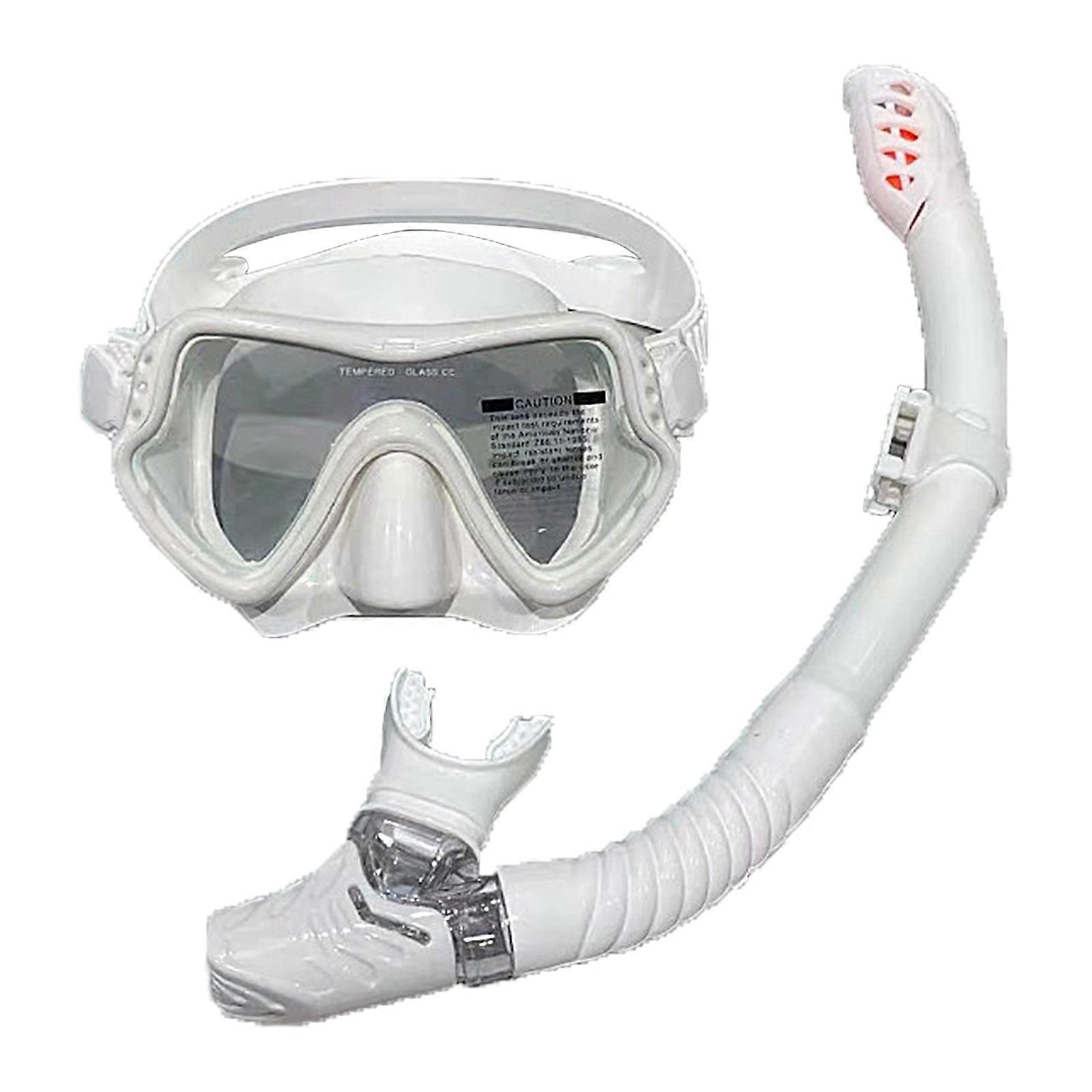 KaesiConvenient Diving Glasses Professional Silicone Breath Separation Anti-fog Diving Goggles for Outdoor