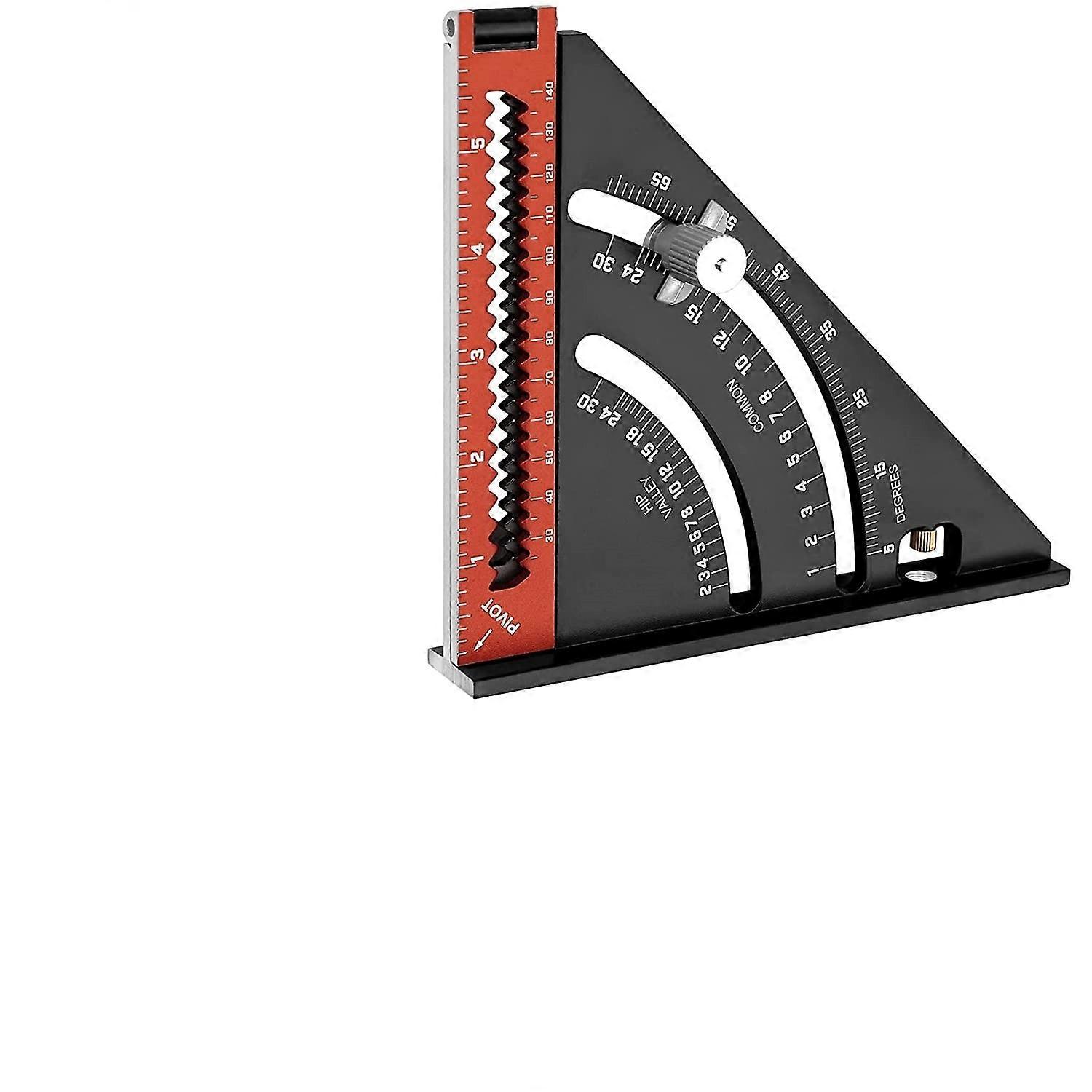 Folding triangle ruler speed square ruler adjustable positioning 6 inch ...