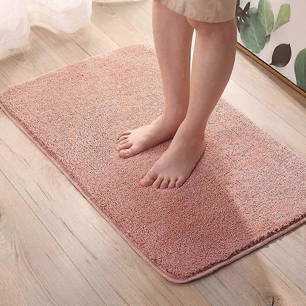 Comfortable Bath Mat Microfiber Bath Mat Non-Slip Bath Mat Absorbent Bathroom Mat