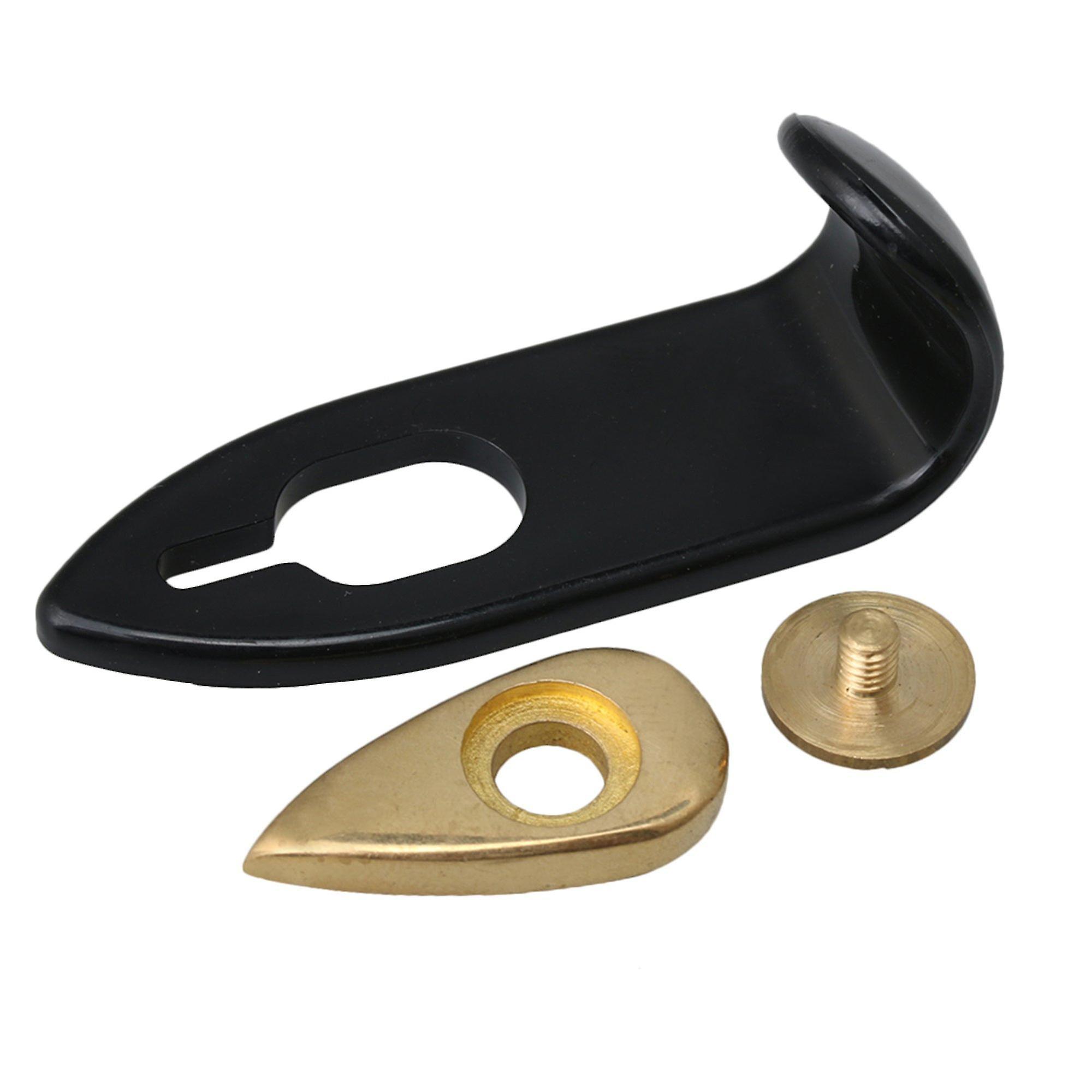 Saxophone Small Parts Sax Finger Cushion Protector Saxophone Thumb Hook Kit Diy Part Black