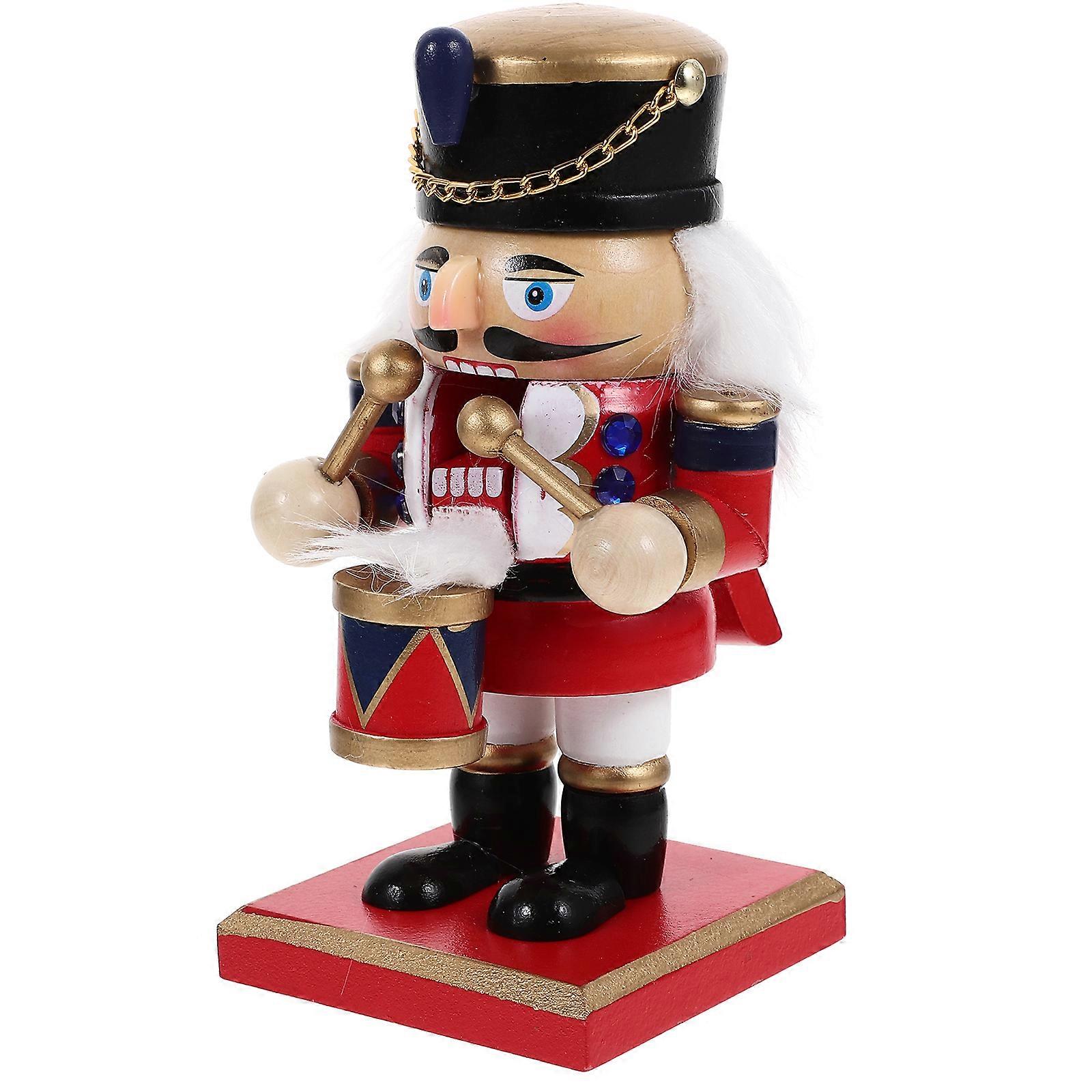 Christmas Nutcracker Decoration Xmas Holiday Puppet Ornament Nutcracker Figurine