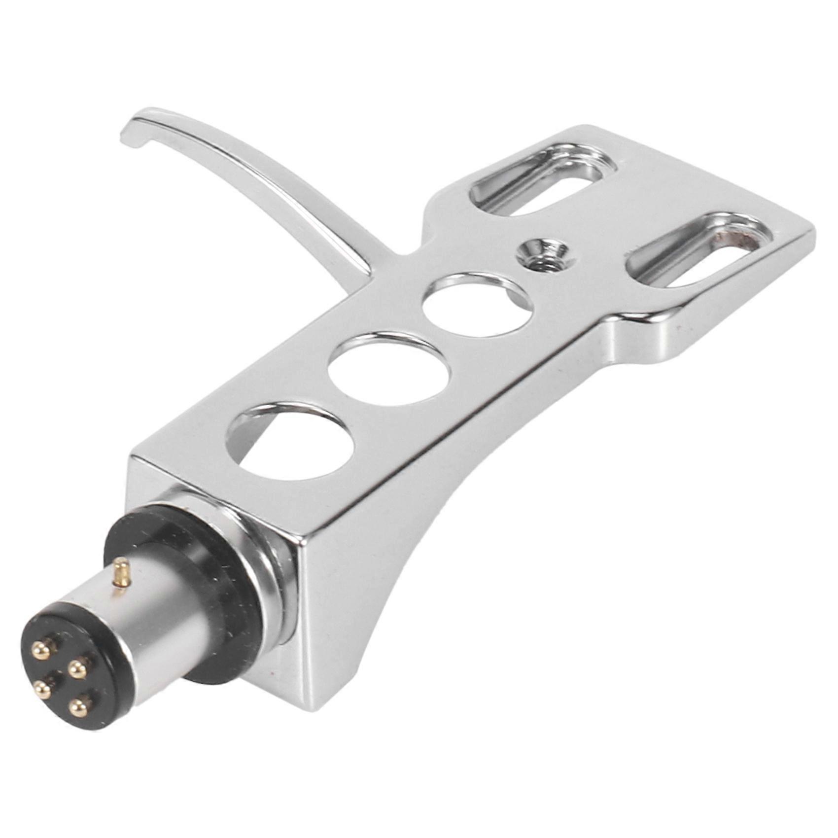 Universal LP Disc Record Player Phono Turntable Headshell 4-Pin Aluminum Alloy with OFC Leadwires f