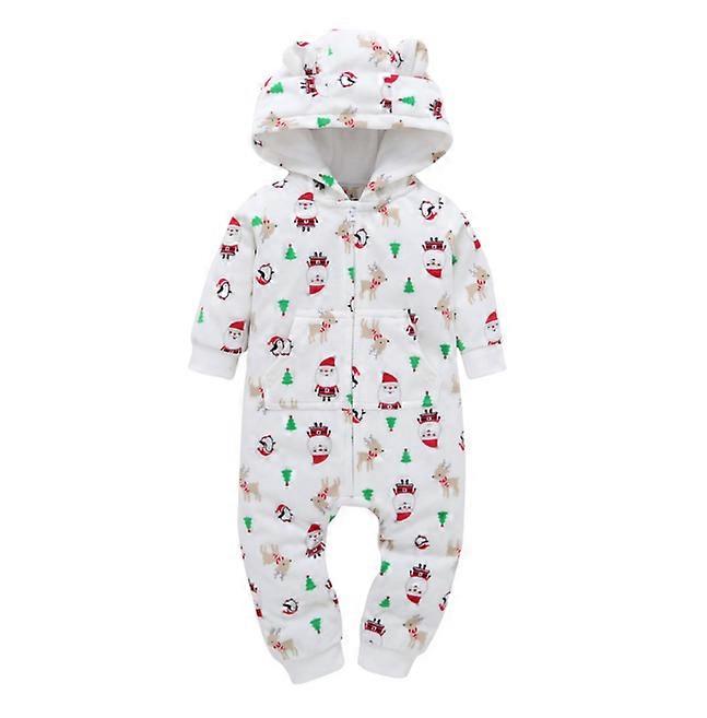 Baby Clothes Romper Romper Long-Sleeved Polar Fleece Baby Romper