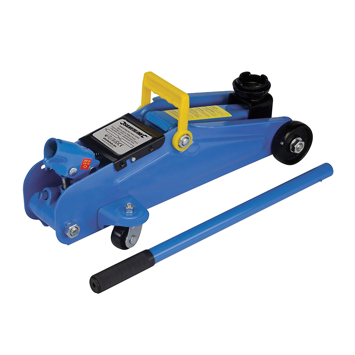 Silverline 633935 Hydraulic Trolley Jack 2 Tonne