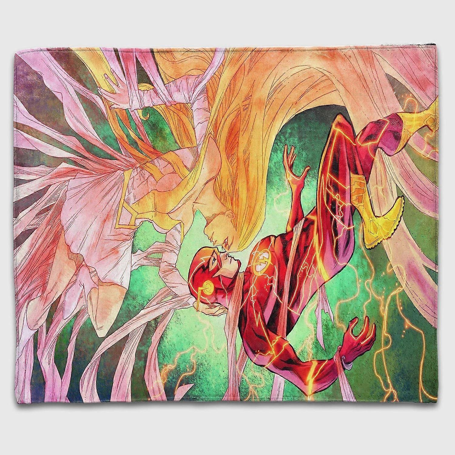 Flash Movie Blanket Cute Flannel Blanket Super Soft Fleece Throw Blanket with All Seasons Sofa Bed Throw Blanket