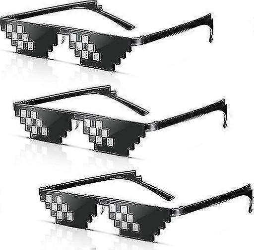Pixel Glasses Thug Life Pixel Staircase 3 Pcs