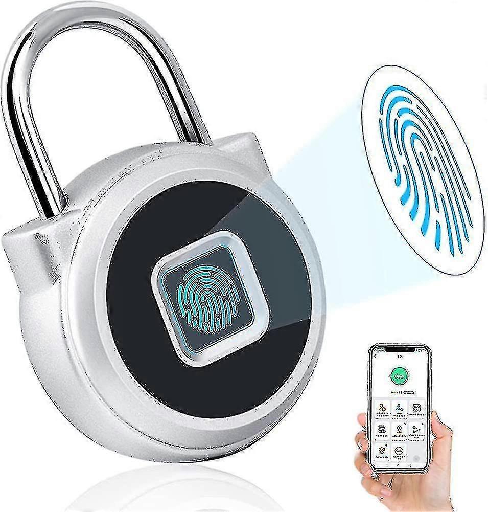 Padlock Fingerprint, Combination Lock, Padlock Lock, Fingerprint Padlock