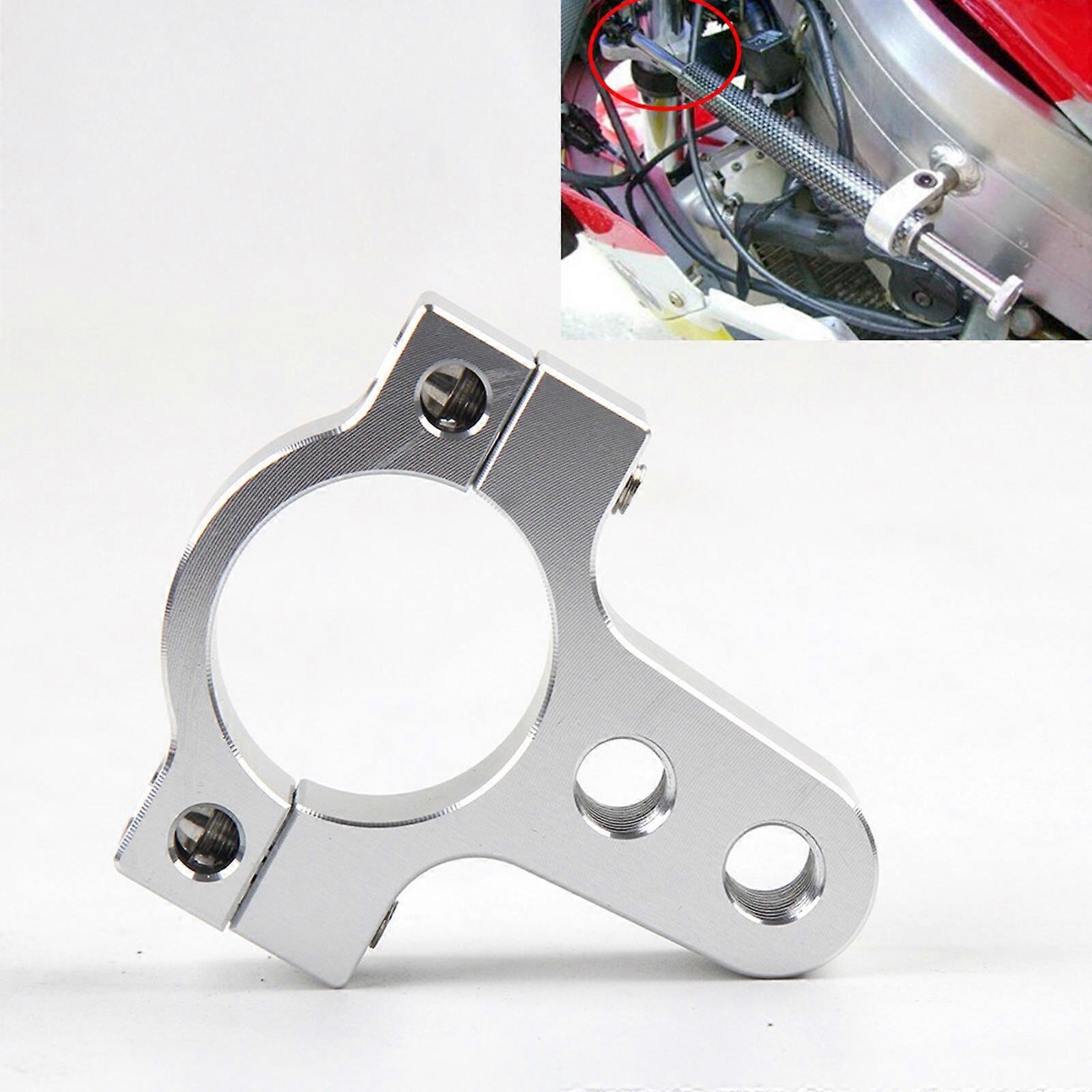 Motorcycle Steering Stabilizer Holder Universal Bracket Damper Fork Mounting Clamp Fit for 26/27mm Front Fork