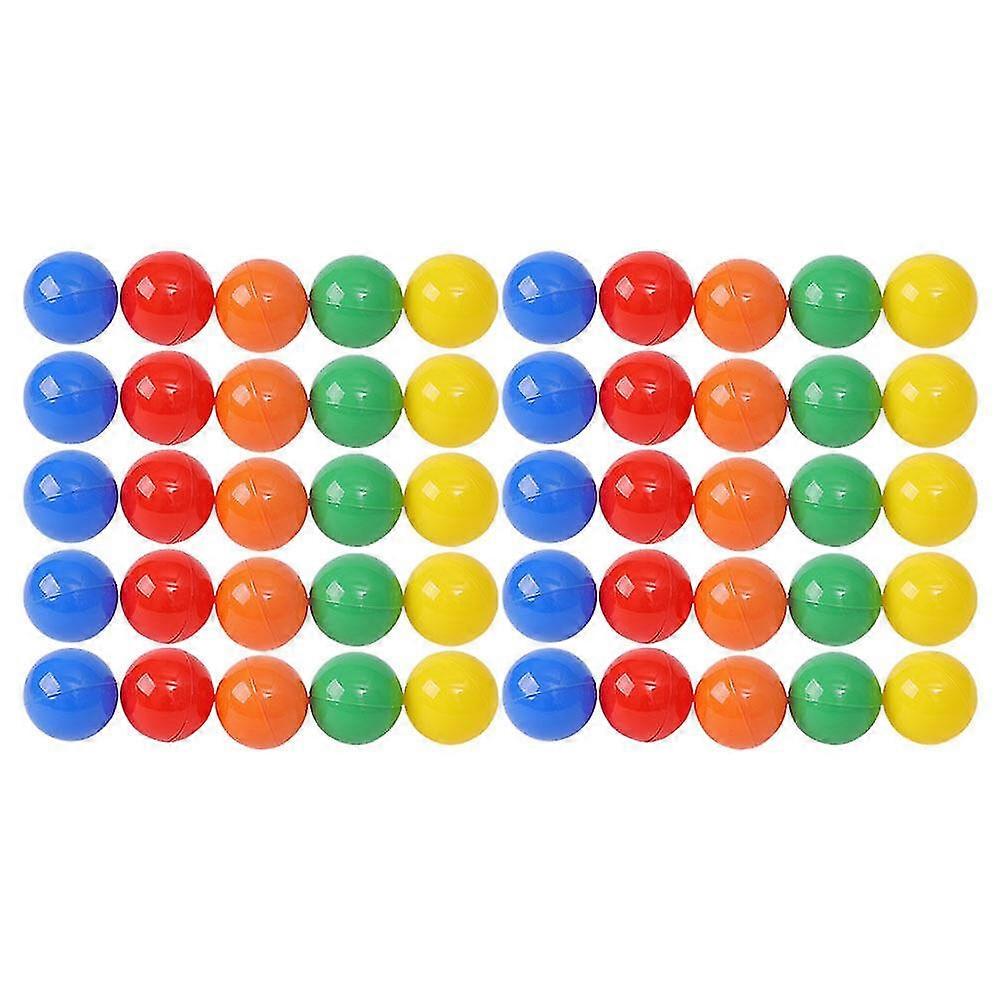 50pcs Openable Raffle Balls Party Event Raffle Balls Party Game Lottery Balls Props