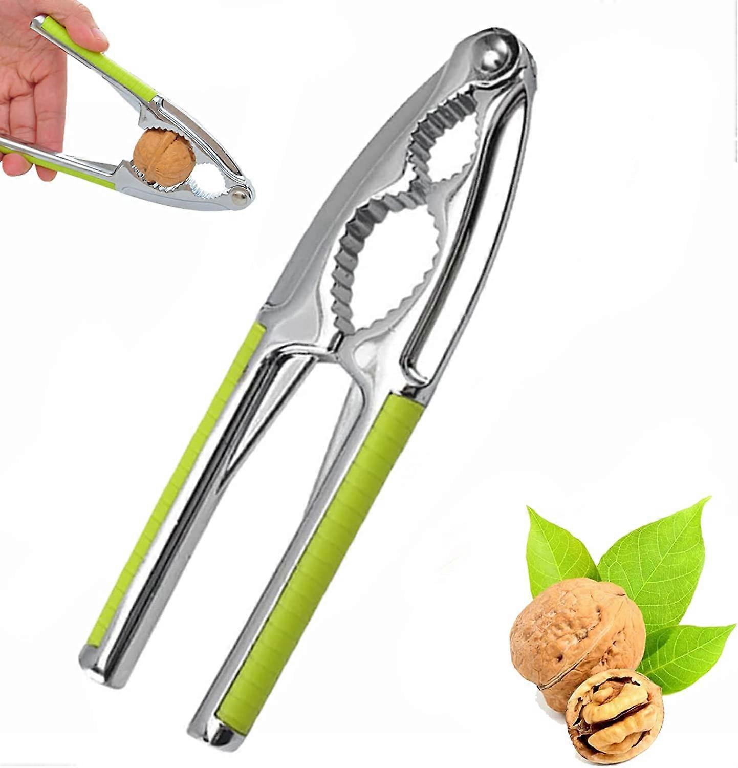 Nutcracker,Nutcracker Nutcracker Stainless Steel Nutcracker Nutcracker Metal Nutcracker,for Walnuts,Walnuts,Hazelnuts,Almonds,Brazil Nuts or Other Nut