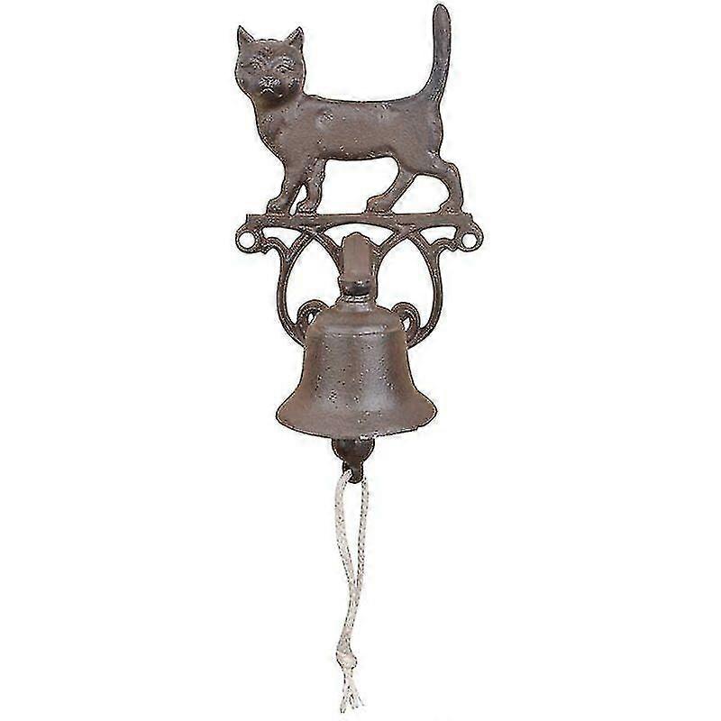 Cast Iron Door Bell Little Cat