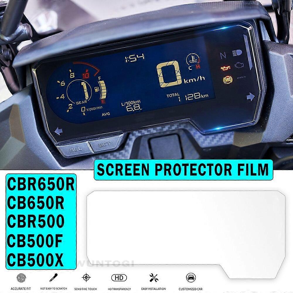 For HONDA CBR500R CB500F CB500X CBR650R CB650R Dashboard Screen Protector TFT LCD Cluster Scratch Screen Protection Film