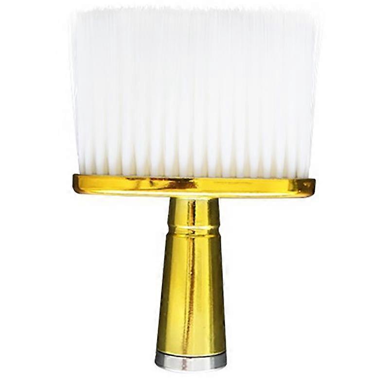 Barber NeCk Duster Cleaning Face Hair Brush for Hair Cutting SweePing Brushes Cleaner Barber AccESSories Tool Gold