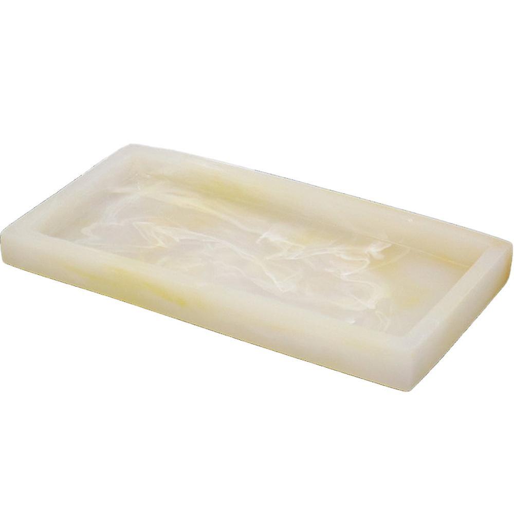 Marbled Resin Tray High-end Hotel Storage Tray