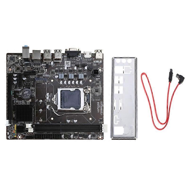 Placa-mãe de desktop H61-M LGA1155 para i3 i5 i7 CPU Suporte Dual DDR3 Memória 16GB