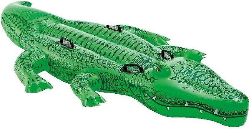 Giant crocodile mount, 203*114cm, suitable for over 3 years old
