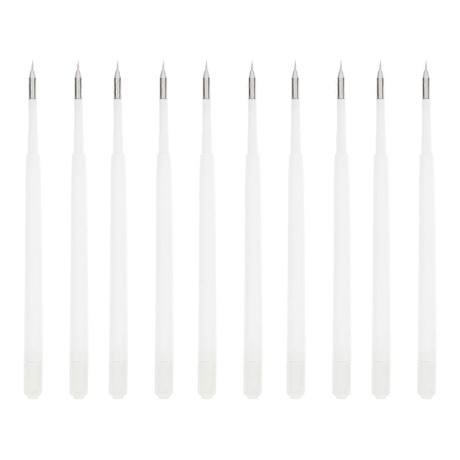 10pcs Practical Weeding Pen Refill Air Car Film Wrinkle Removal Tool Accessoires