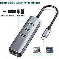 Hub Usb3.0 Hub Driverless Network Cable Converter