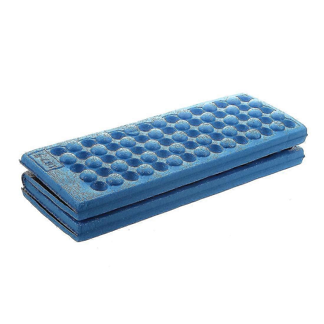 Folding Foam Waterproof Pad Chair Cushion (blue)