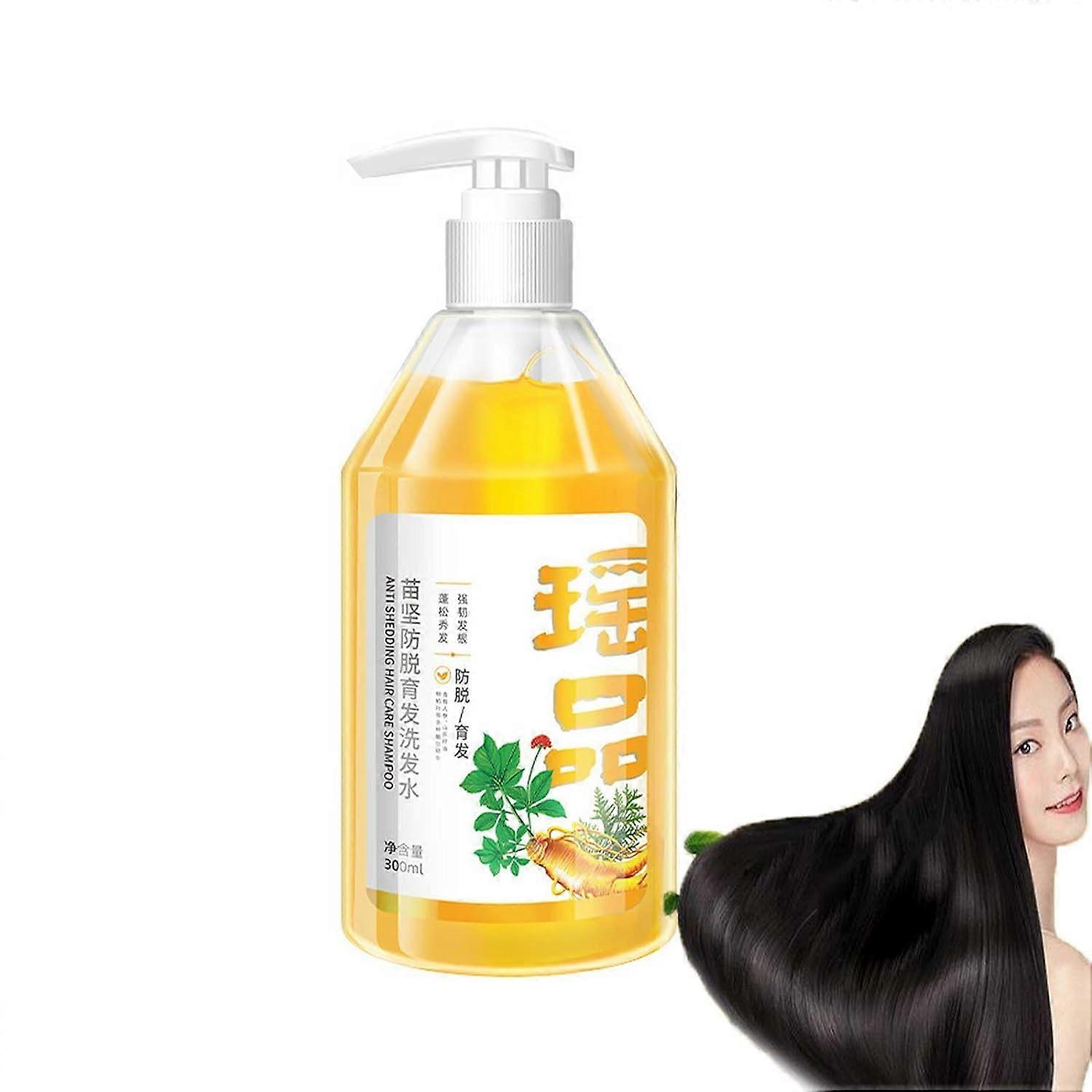 Ginger Hair Growth Shampoo, Anti Hair Loss and Hair Growth Shampoo,Hair Thickening Shampoo for Thinning Hair and Hair Loss,Natural Organic Ginger Sham