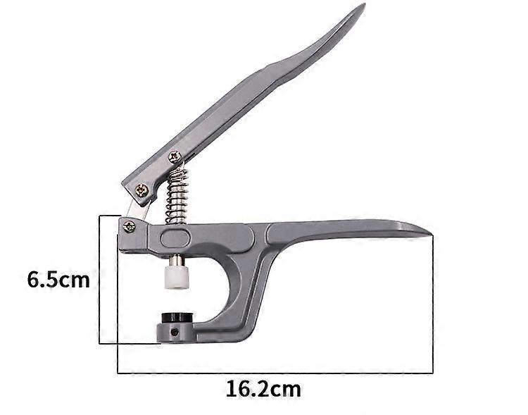 Button Snap Pliers Plastic Resin Press Stud Cloth Hand Pressure Clamp