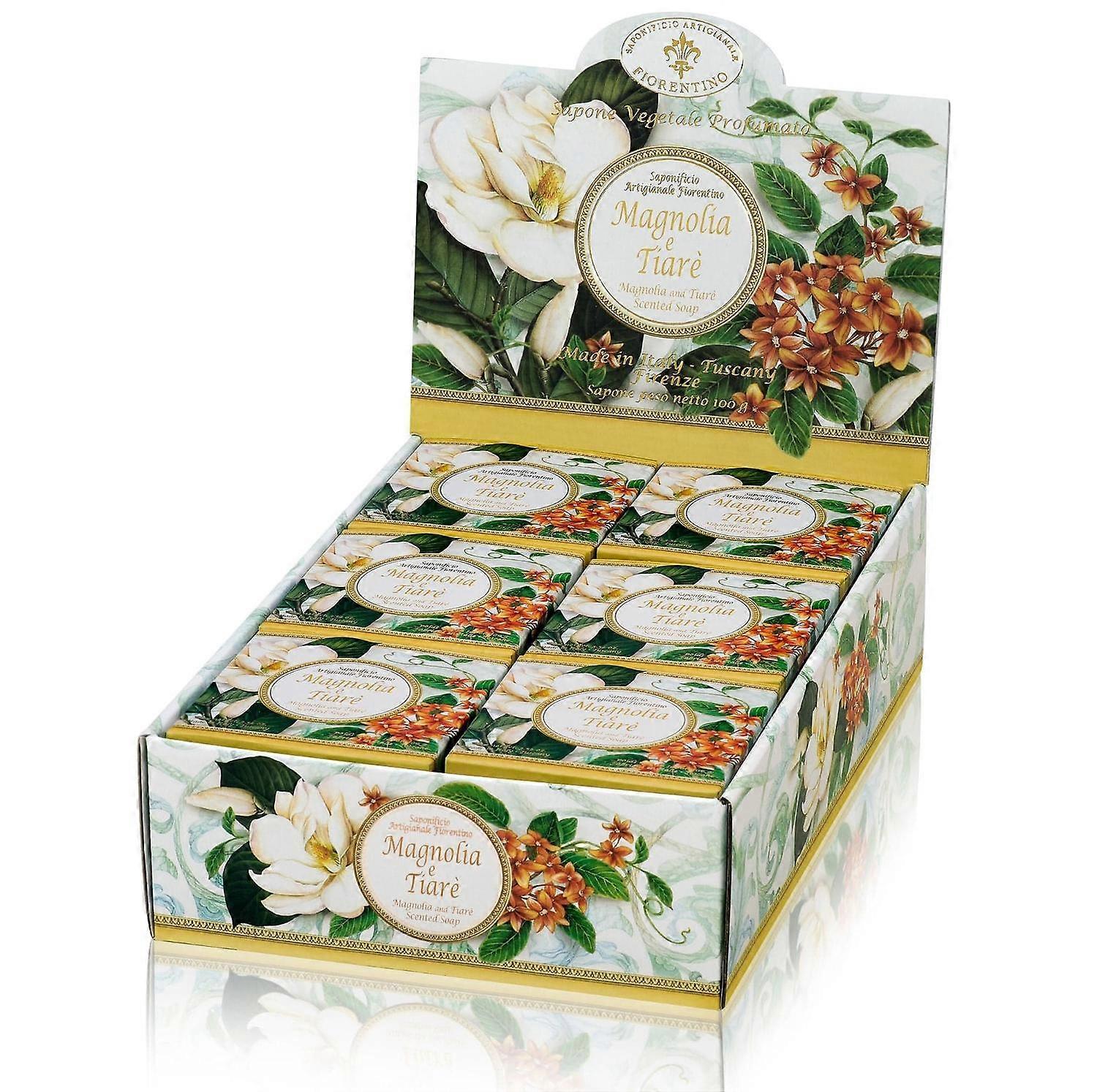 Saponificio Artigianale 佛罗伦萨木兰和蒂亚雷花 12x100g