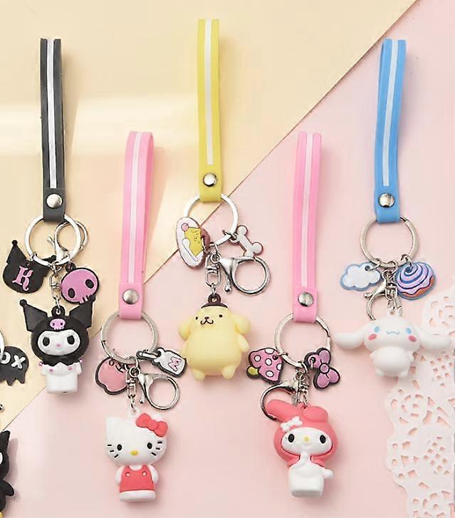 Porte-clés Acrylique Mignon - Pendentif Anime/cartoon - Pour Clés, Sacs, Sac à Dos - Cadeau Enfant, Ado, Fan