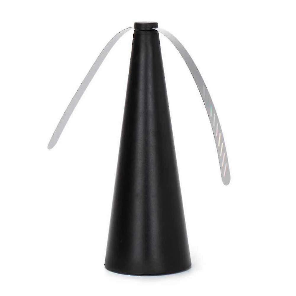 Portable Fly Fan, Mosquito Fan, Prevent Insects From Entering, Outdoor Garden Camping Meal (black)