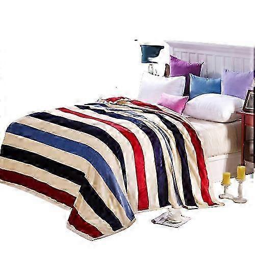 Linning Pattern Ferret Polar-fleece Blanket