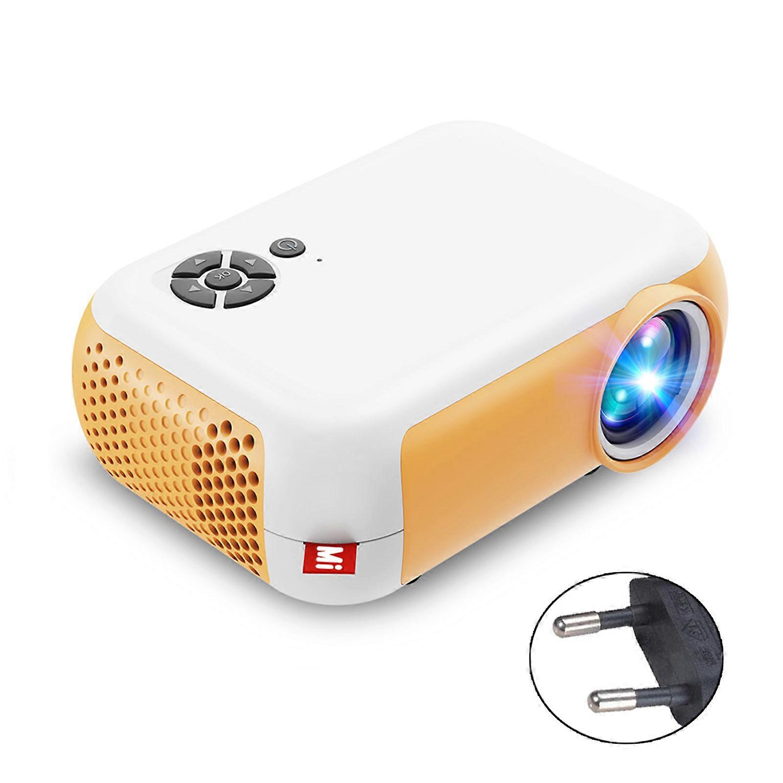 A10 Mini Projector 1080P LED Projector 2" Screen for PC Tablet Laptop Console