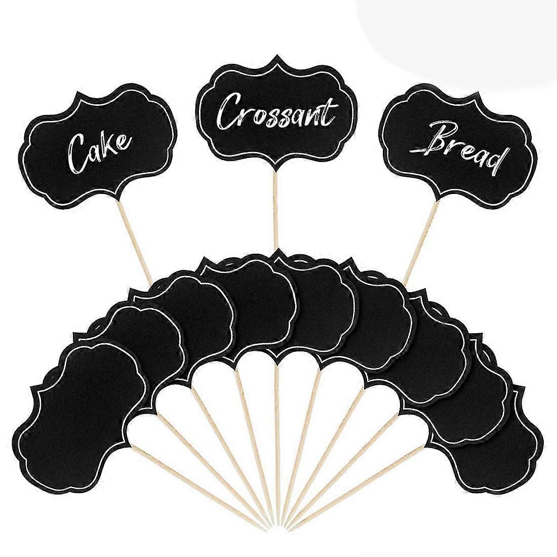 50 Pieces Cheese Markers For Charcuterie Board Buffet Labels Food Tags Toothpick Flags Appetizer Si
