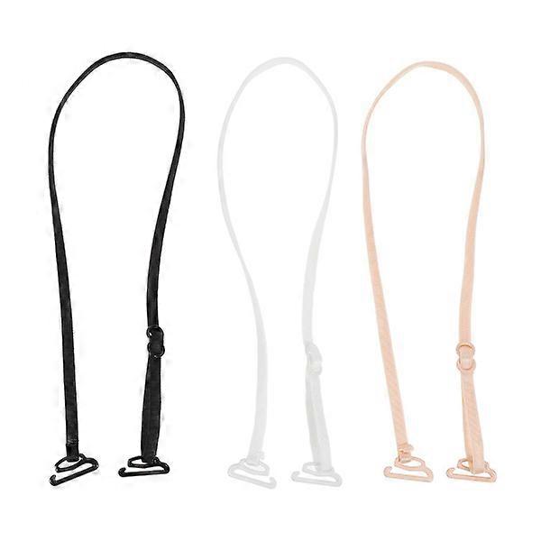 5 Pairs Bra Straps Replacement Elastic Adjustable Removable Shoulder Straps