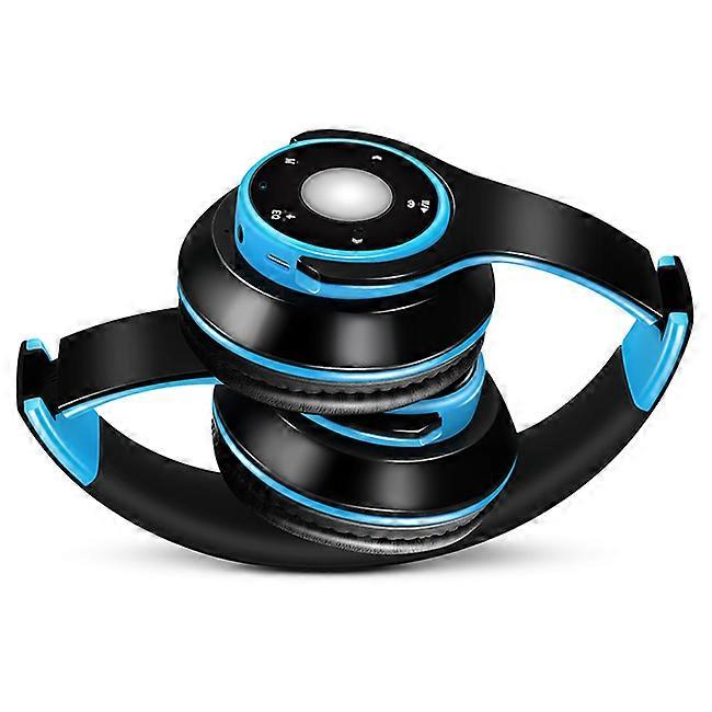 AYVVPII Best earphones Wireless Stereo Bluetooth Headphones Built-in Mic Soft Earmuffs Sports Headset BASS for ios and Android