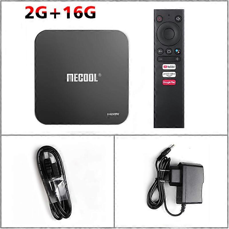 MECOOL KM9 PRO TV Box 2G 16G Androidtv Google Certificeret ATV Android 10.0 Amlogic S905X2 4K HDR Media Player Smart Set Top Box