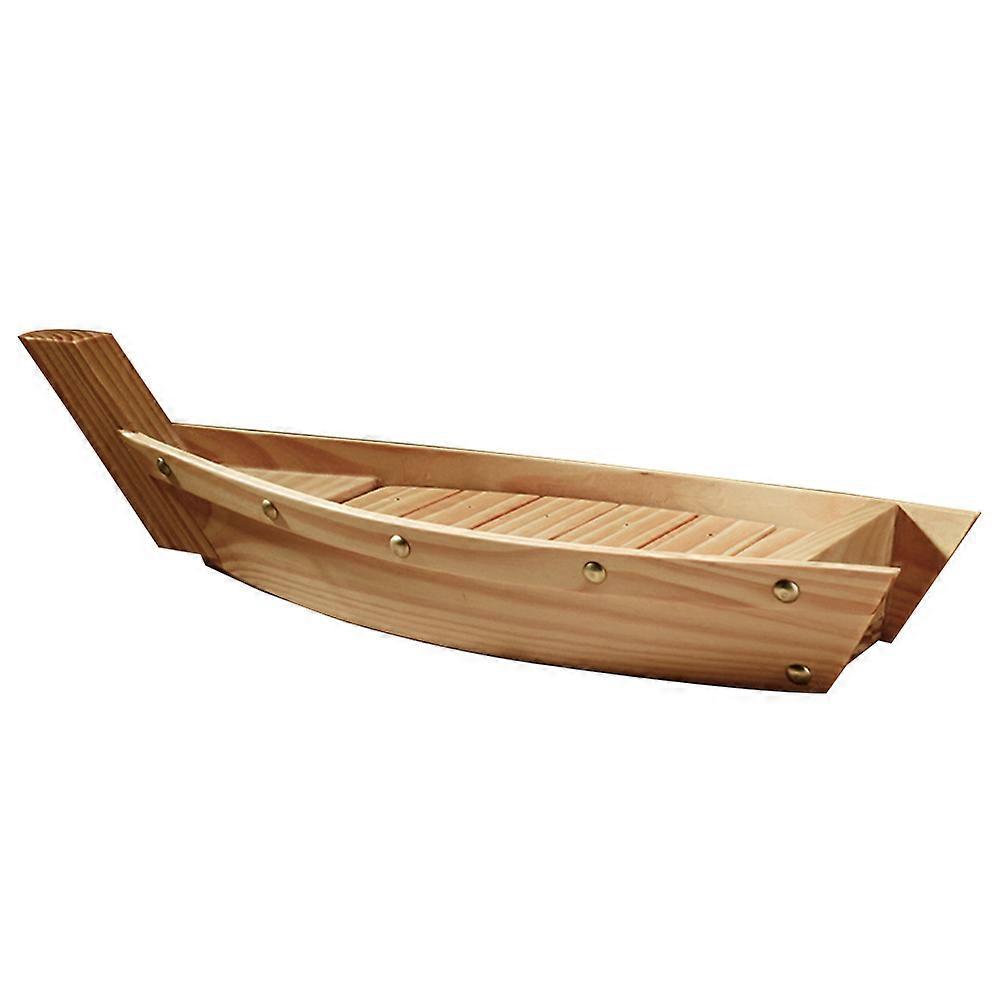 Dessertschalen Kochteller Saucentablett Obstschiffchen Sashimi-Teller Holz-Servierschüssel Boot-Brett-Teller