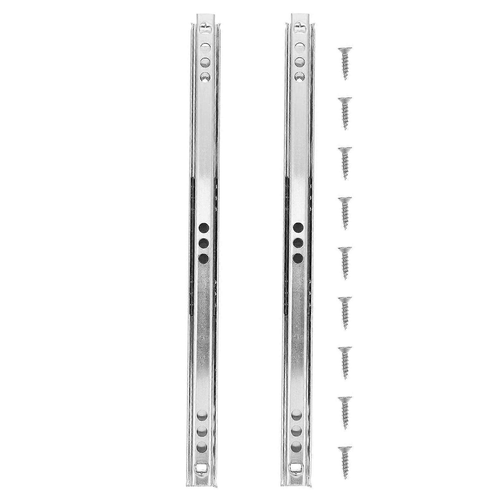 2 Pcs Miniature Furniture Drawer Slide Guide Soft Close Drawer Slides Rear Drawer Guide Kitchen Drawer Guide