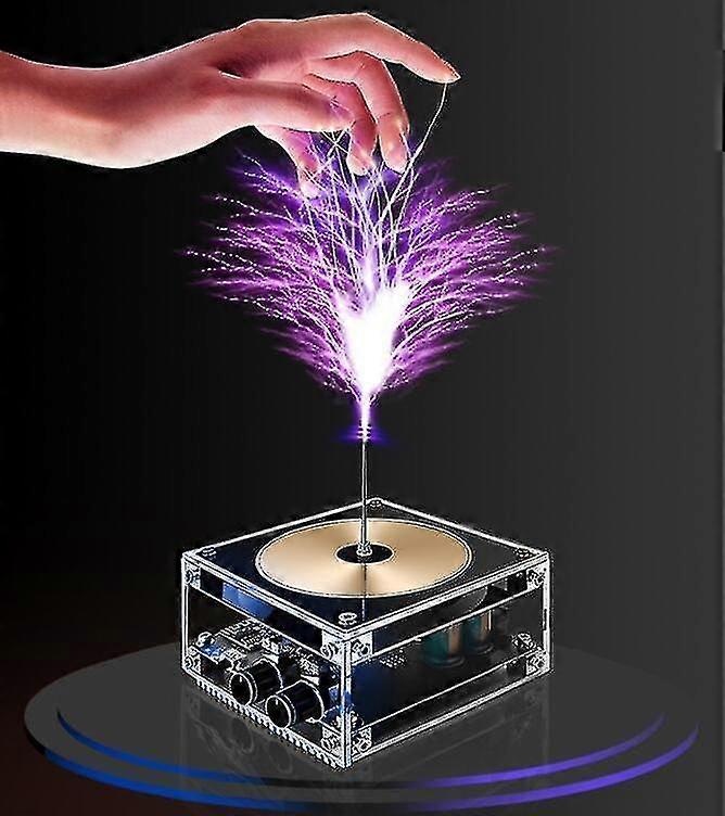 Bluetooth Music Tesla Coil Loudspeaker Wireless Transmission Experiment Desktop Toy Model