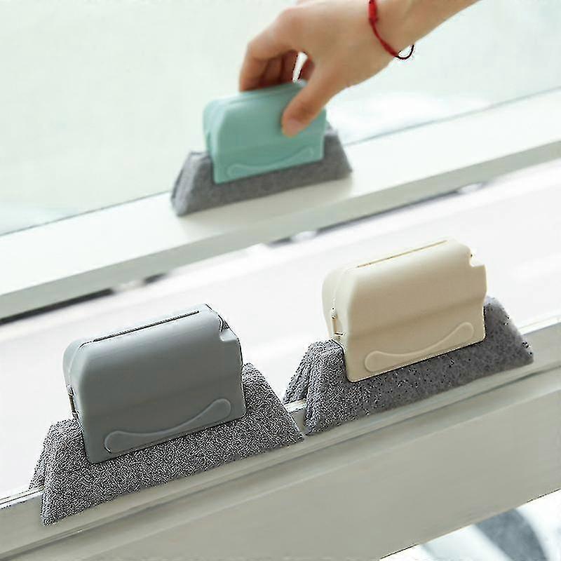9pcs Multifunction Slot Brush Window Crack Cleaning Brush For Door Window Slides Bathroom Window Groove