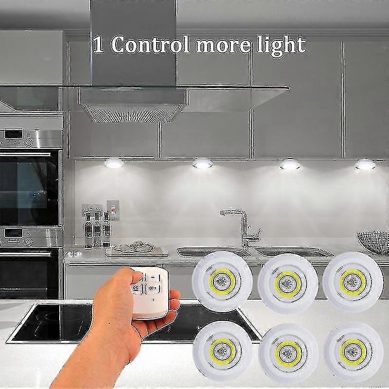 Smart Wireless Remote Control Dimmable Night Light Decorative Mini Led Lights Kitchen Clos