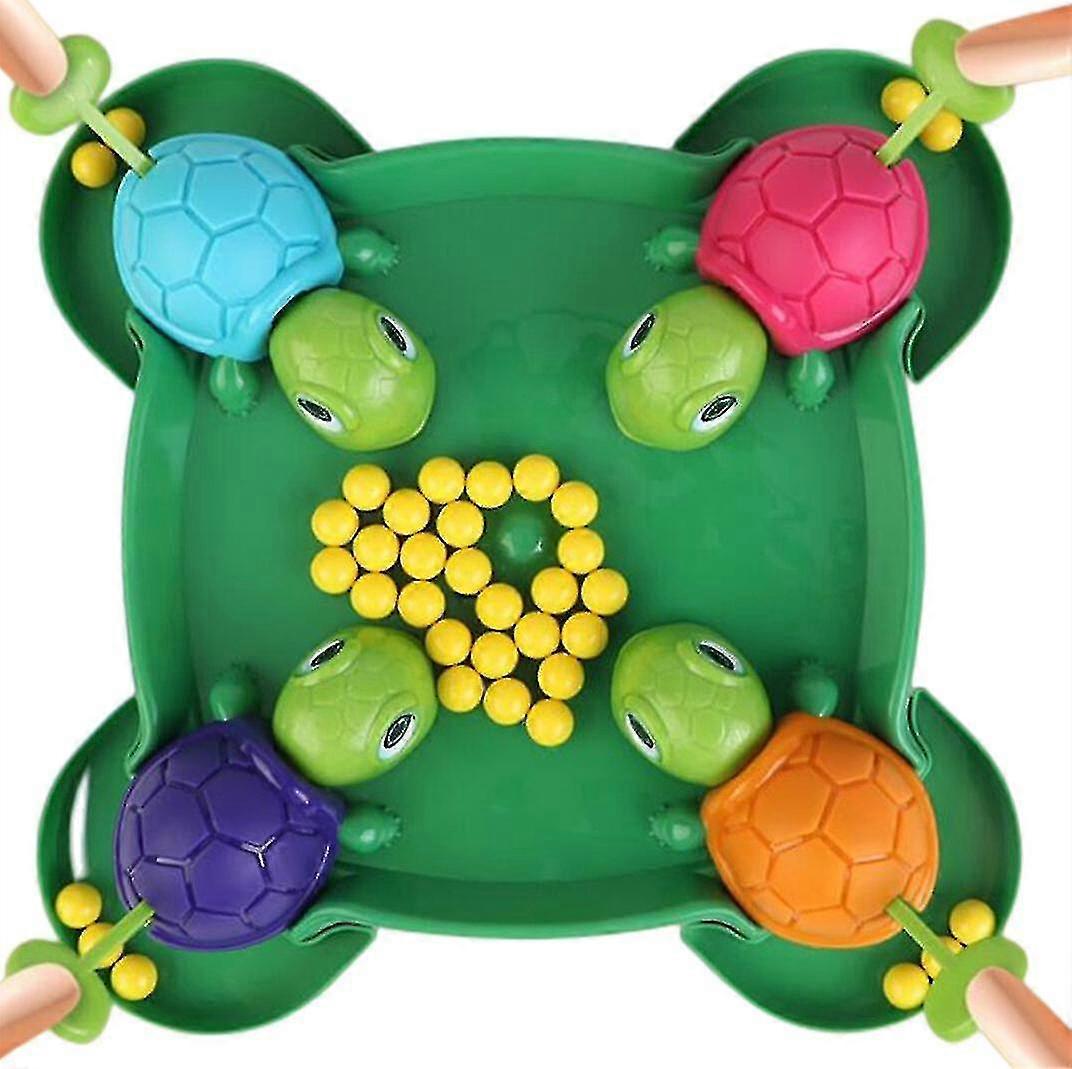 Gluttonous Turtle/hippo/frog Snatching Bean Ball Toy Board Game