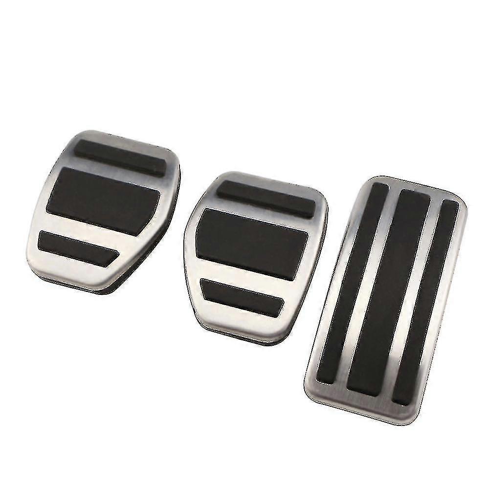 Rustfrit stål bil pedaler pads til Peugeot 207 301 307 208 2008 308 408 cc til Citroen C3 C4 til Ds 3 4 6 DS3 DS4 DS6 Dele